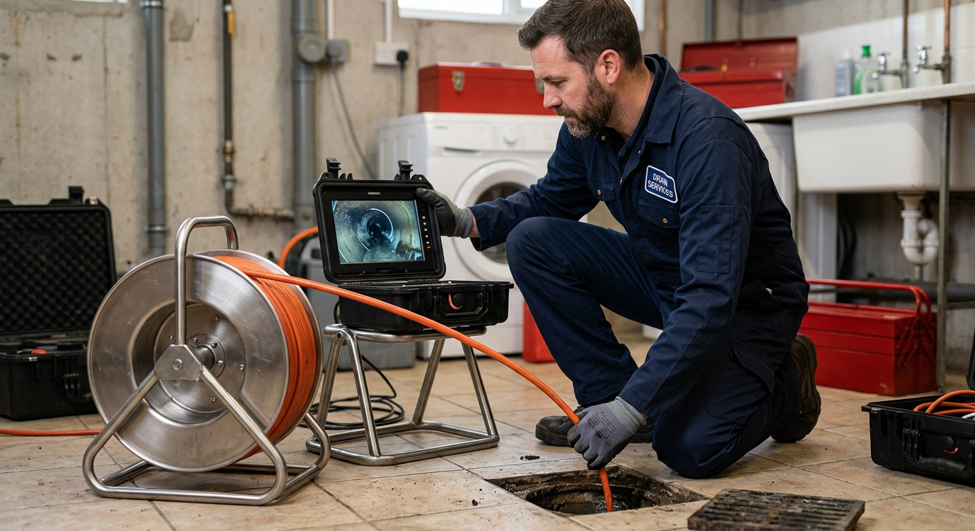 Inspection caméra endoscopique de canalisation à Moissy-Cramayel